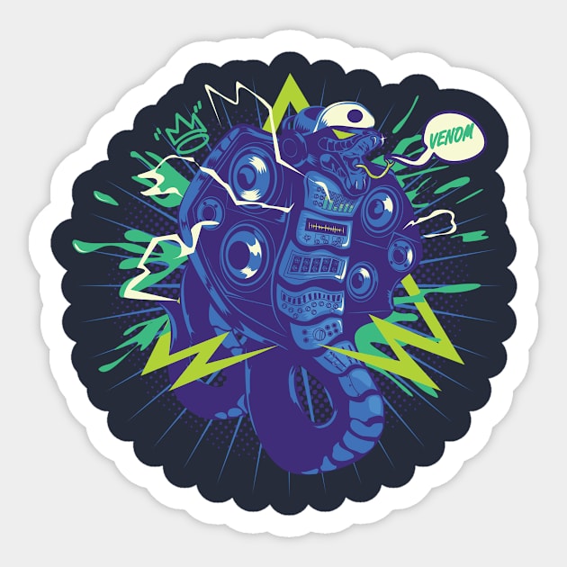 venom Sticker by micronisus